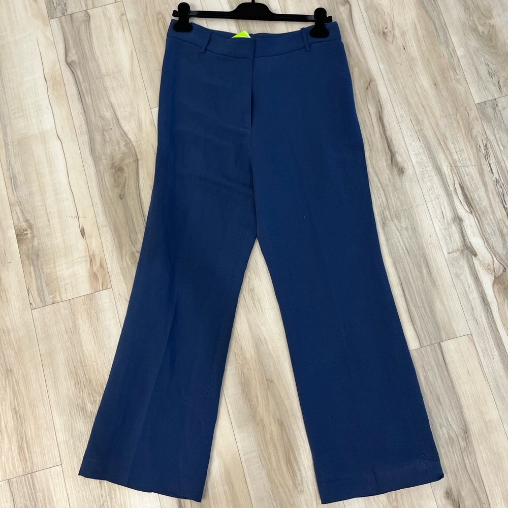 Nili Lotan Navy Trousers